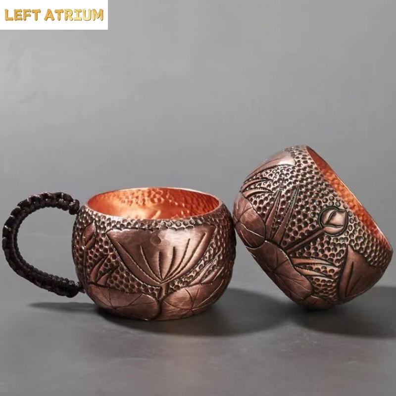 Mule Copper Mug - كوب قهوة من النحاس الخالص، مصنوع