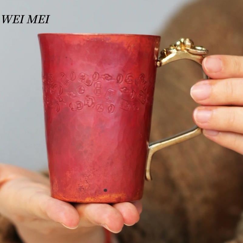 Mule Copper Mug - كوب قهوة إفطار نحاسي عتيق مصنوع