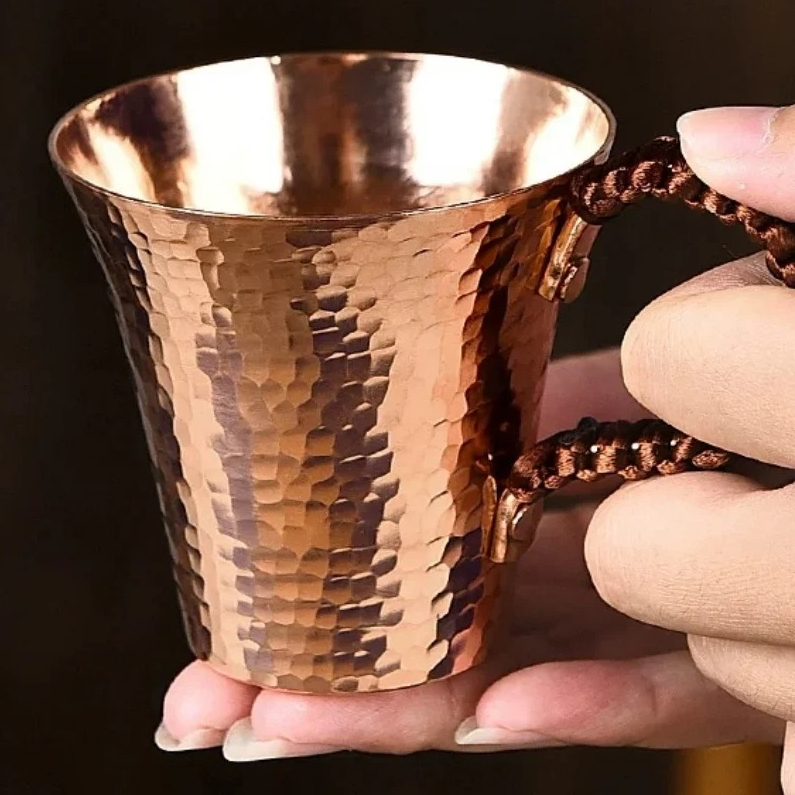 Mule Copper Mug - كوب نحاسي نقي عتيق، كوب مصنوع