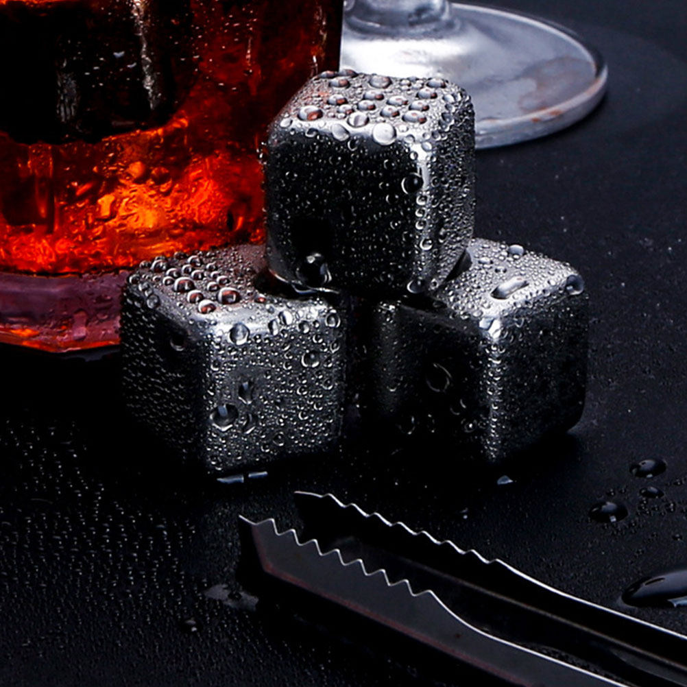 Home Bar Set - مجموعتان من مكعبات الثلج المصنوعة من