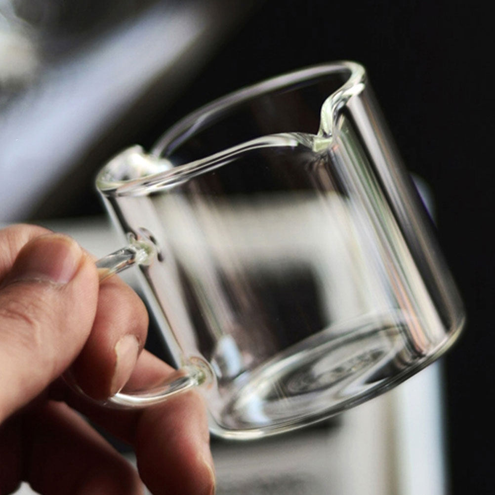 Home Bar Set - طقم من كوبين إسبريسو من الزجاج