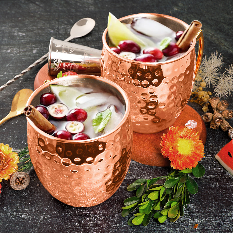 Mule Copper Mug - موسكو البغل أكواب الفولاذ المقاوم للصدأ