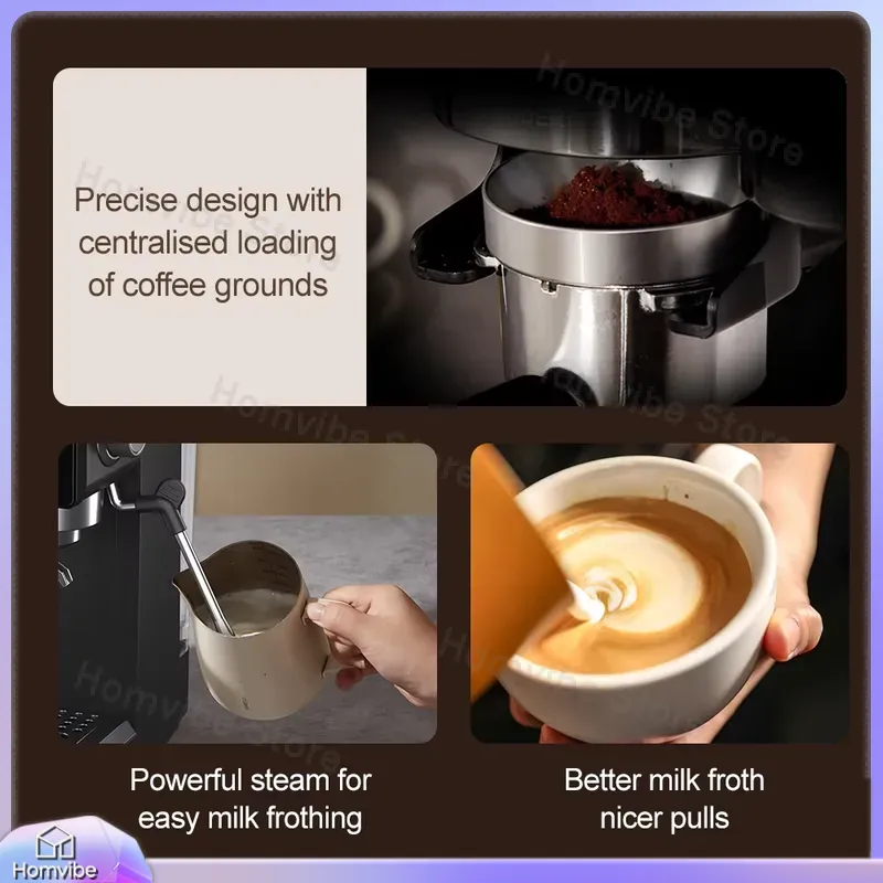 ماكينة إسبريسو شبه أوتوماتيكية - مراجعة Home Barista وسعره