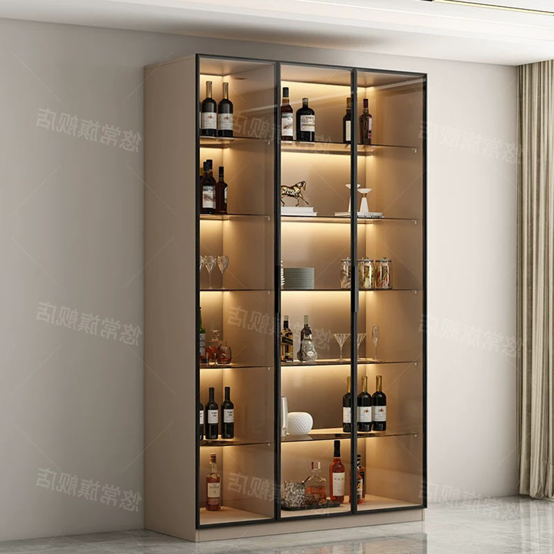 خزانة بار عصرية بتصميم أنيق، ر - مراجعة Home Bar Shelves وسعره