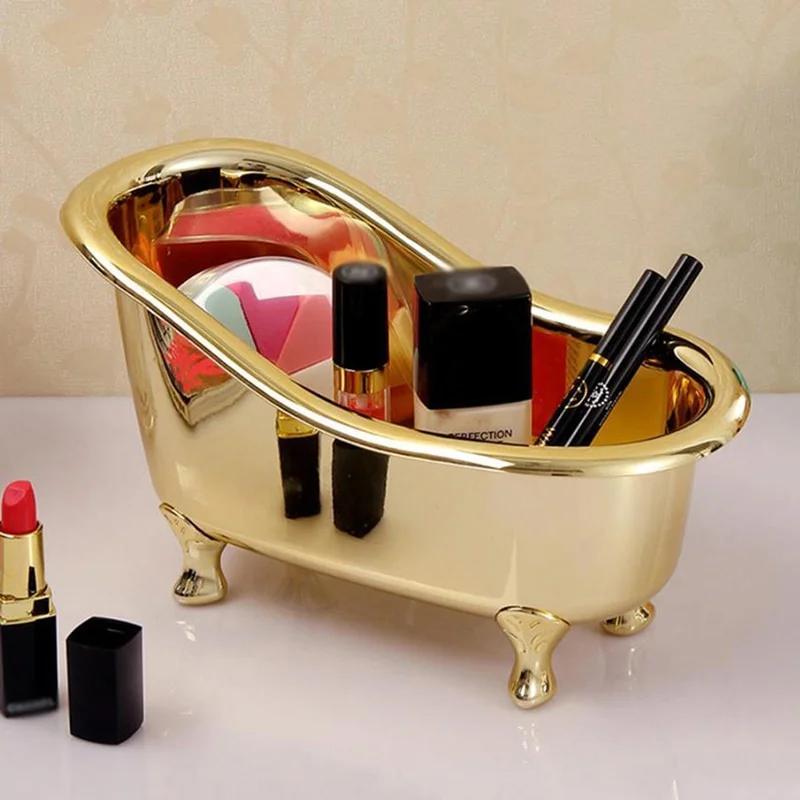 1 قطعة حوض استحمام صغير الصابو - مراجعة Bar Cart Gold وسعره