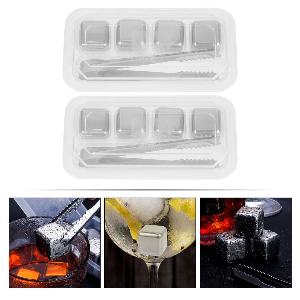 مجموعتان من مكعبات الثلج المصن - مراجعة Home Bar Set وسعره