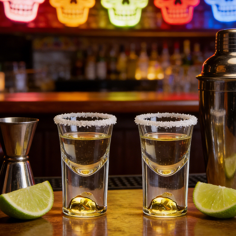 طقم كؤوس خمر صغيرة مُسمكة للمن - مراجعة Home Bar Set وسعره