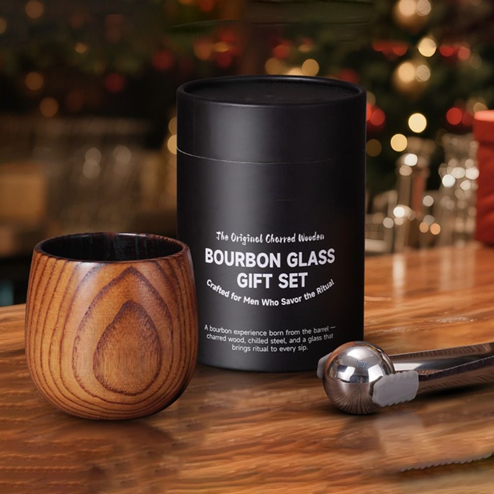 مجموعة كوب ويسكي مصنوعة يدويًا - مراجعة Home Bar Set وسعره