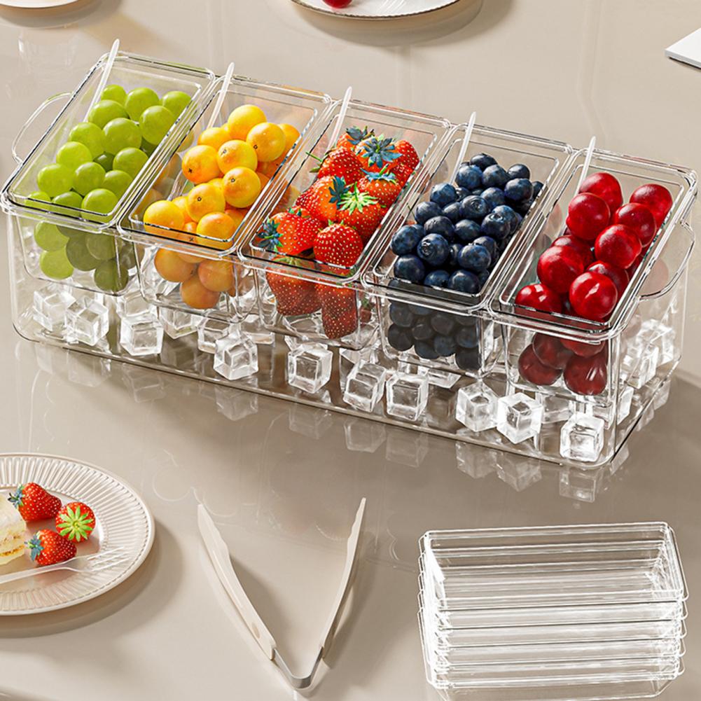 طقم تقديم التاكو للحفلات، منظم - مراجعة Garnish Tray Set وسعره